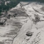 Nepal floods: Aerial views reveal trail of destruction after powerful surge of ice, mud and boulders