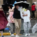 Over 1 million evacuated as Typhoon Dolphin hits eastern China; 1,400 Shanghai flights cancelled