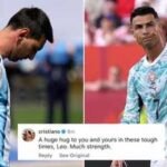 Cristiano Ronaldo sends message to Lionel Messi after father's death
