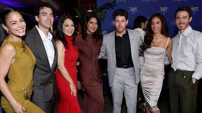 Priyanka Chopra takes a break from 'Varanasi'; cheers for Nick Jonas as Jonas Brothers get inducted as Disney Legends