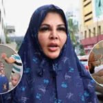 Rakhi Sawant gets mobbed in Mecca while praying for Nepal flood victims - Video |