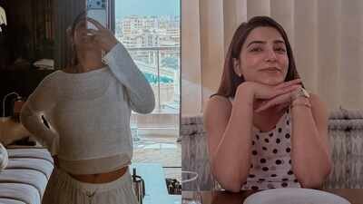Samantha Ruth Prabhu reacts as fan suggests the name 'Samraj' for her first baby with husband Raj Nidimoru: 'A tad full of ourselves' | Hindi Movie News