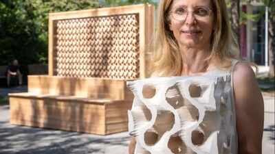 Scientists filled a strange 3D-printed clay cube with water and discovered it could cool air by nearly 7°C |
