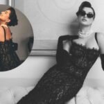 Tara Sutaria channels her inner Rita Hayworth and Lauren Bacall, serves Hollywood noir in Rs 44,000 black lace gown for 'Toxic' promotions with pearls worth Rs 7.42 lakh