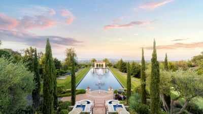 California's Hillsborough saw its home-sale record jump from $35 million to $70 million as an AI industry buyer purchased a 12,400-square-foot estate