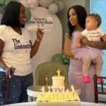 A Michigan woman gave birth in the back of an Uber; one year later, the driver returned for the baby's 'One Wild Ride' birthday as her godmother