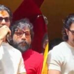 'Arjun Reddy' duo Sandeep Reddy Vanga and Vijay Deverakonda join Bonalu celebrations with fans in Hyderabad; Faria Abdullah joins with special dance | Telugu Movie News