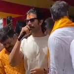 Vijay Deverakonda seeks Goddess Mahankali’s blessings at Lal Darwaza Bonalu festivities with brother Anand and Sandeep Reddy Vanga as fans gather to see the stars: 'I had a good darshan' |