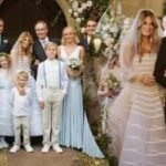 Imran Khan’s ex-wife Jemima Goldsmith wore a strapless Oscar de la Renta dress with a crystal veil for second wedding with Cameron O'Reilly