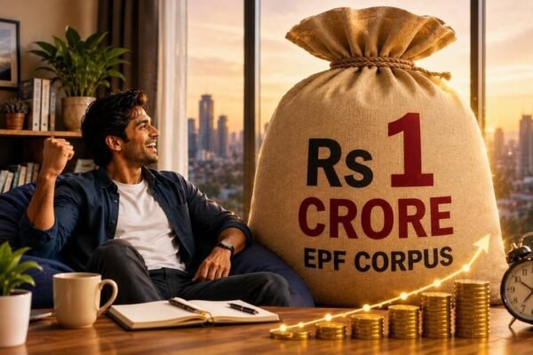 Start with Rs 25,000 basic salary, end with Rs 1 crore corpus: How EPF compounding math can make you a crorepati at 8.25% interest in less than 30 years with 6% annual increment