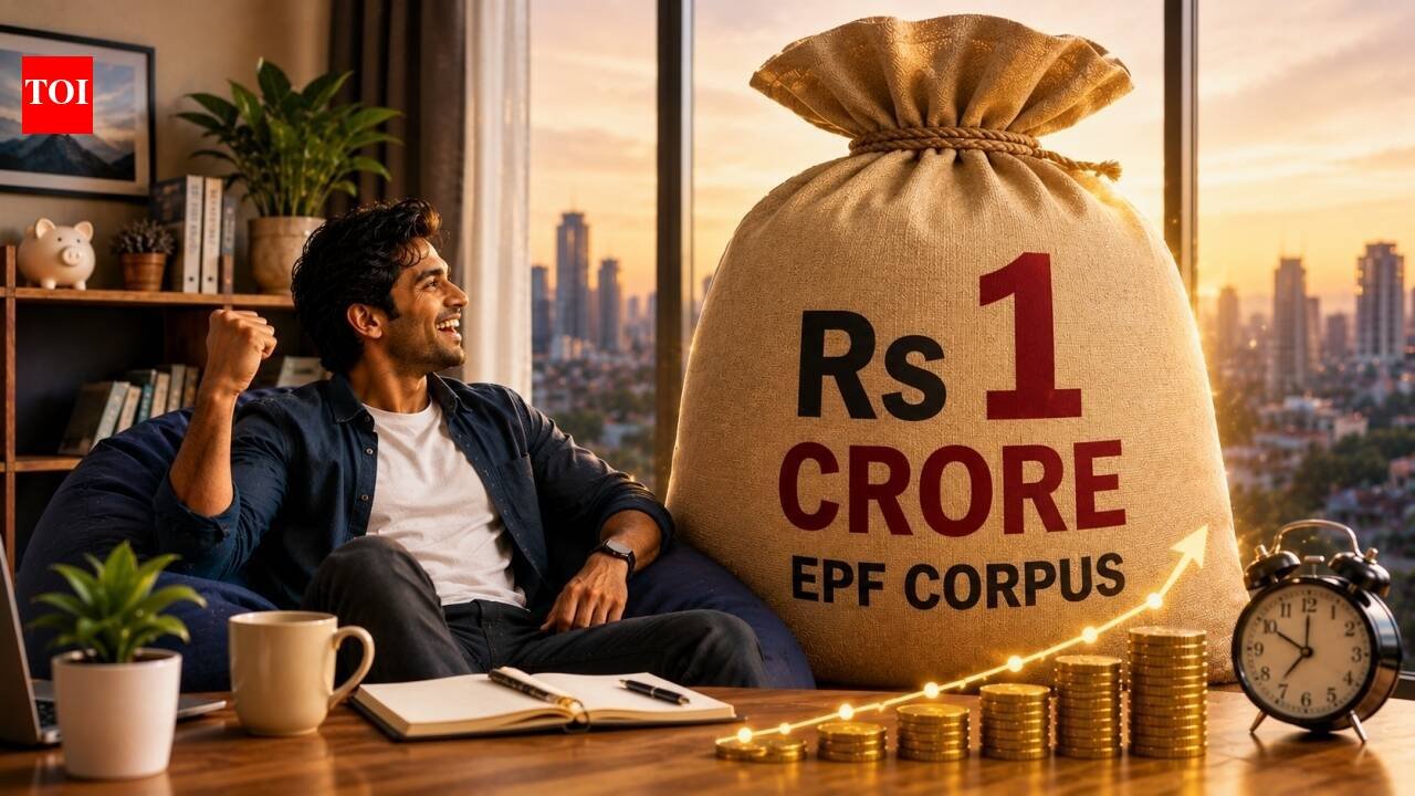 Start with Rs 25,000 basic salary, end with Rs 1 crore corpus: How EPF compounding math can make you a crorepati at 8.25% interest in less than 30 years with 6% annual increment