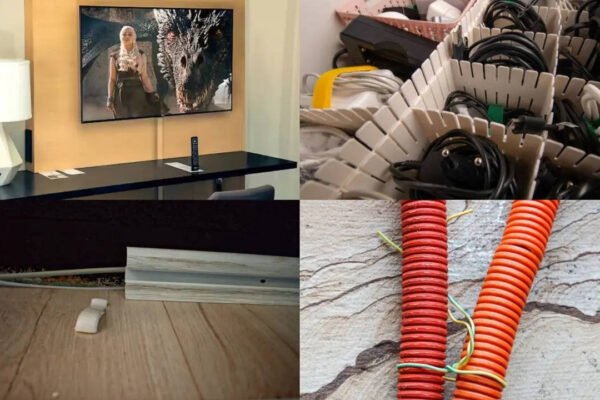 5 DIY ideas to hide ugly wires without damaging your walls