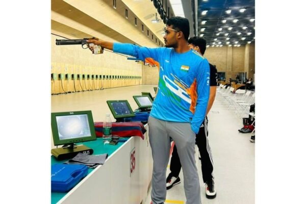 Kedarling Uchaganve joined the Army in 2018 looking for a job and had never fired a pistol; Eight years later, the farmer's son will represent India in shooting at the Asian Games |