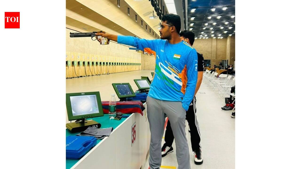 Kedarling Uchaganve joined the Army in 2018 looking for a job and had never fired a pistol; Eight years later, the farmer's son will represent India in shooting at the Asian Games |