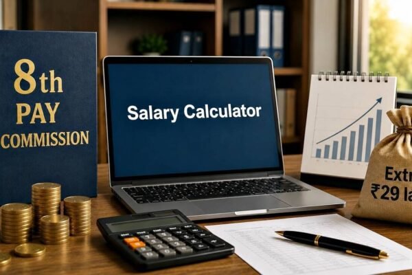 8th Pay Commission salary hike calculator: A Level 8 employee could earn up to Rs 28.89 lakh extra over 10 years if annual increment rises from 3% to 7% with 2.15 fitment factor