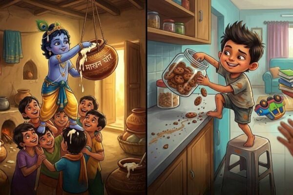 Before you call your child 'naughty,' remember Krishna was called ‘Makhan Chor’: Why mischief, curiosity and playfulness are important parts of a happy and healthy childhood