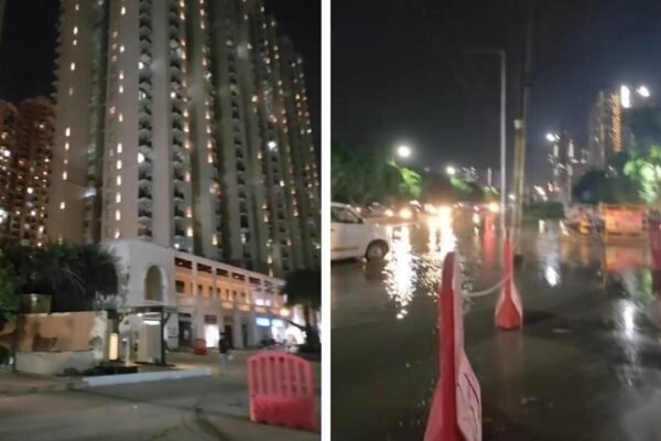 ₹1.5 crore flat, muddy entrance: Woman’s video from high-rise society sparks debate over facilities |