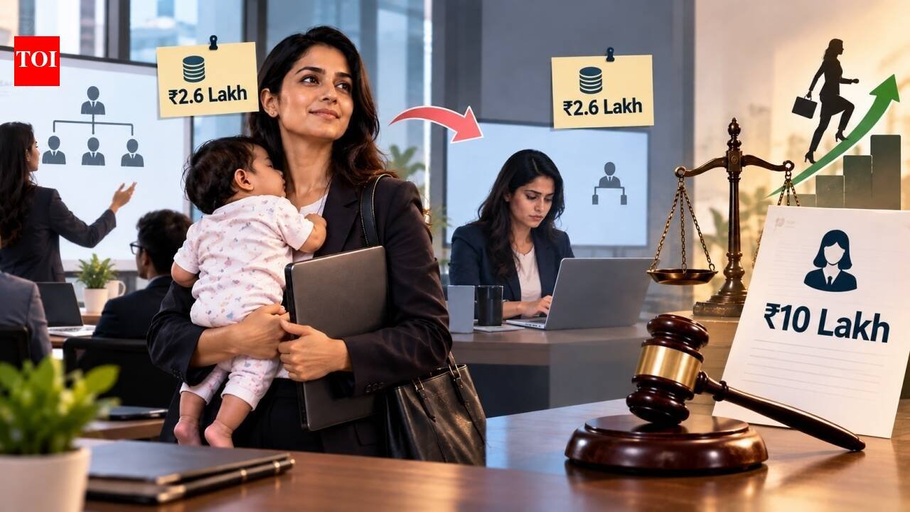 Woman returned from maternity leave to the same Rs 2.6 lakh monthly salary but fewer managerial duties; Delhi HC awards Rs 10 lakh, says pay alone cannot protect career