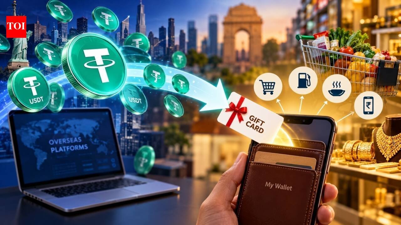 Crypto goes abroad, comes back as shopping money: How Indians are using overseas platforms to turn USDT, stablecoins into gift cards to buy groceries, fuel, food, mobile recharges and even gold