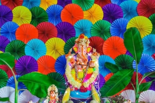 Create a beautiful bappa mandap at home