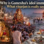 Why is Ganesha's idol immersed? What visarjan is really saying