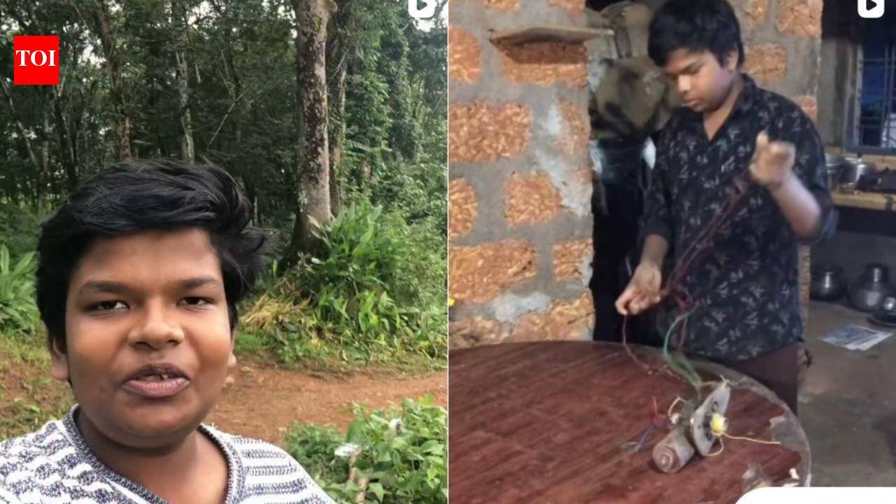 Meet Levin Paulose: The 12-year-old Kerala schoolboy who builds robots, automatic food stirrers, remote-controlled curtains from scrap