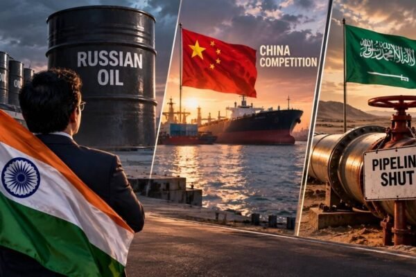 Russian oil squeeze, China competition, Saudi pipeline shut: Why India faces a crude triple whammy