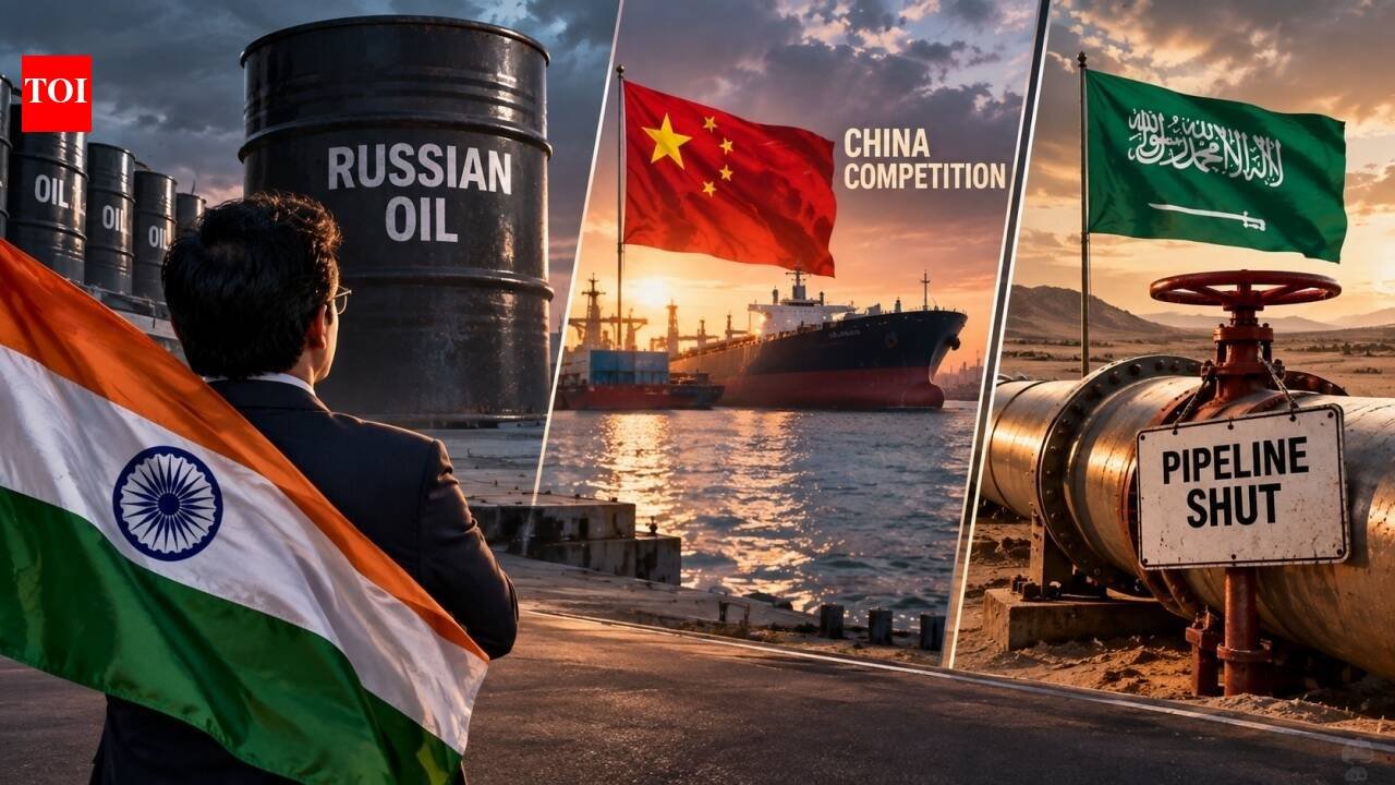 Russian oil squeeze, China competition, Saudi pipeline shut: Why India faces a crude triple whammy