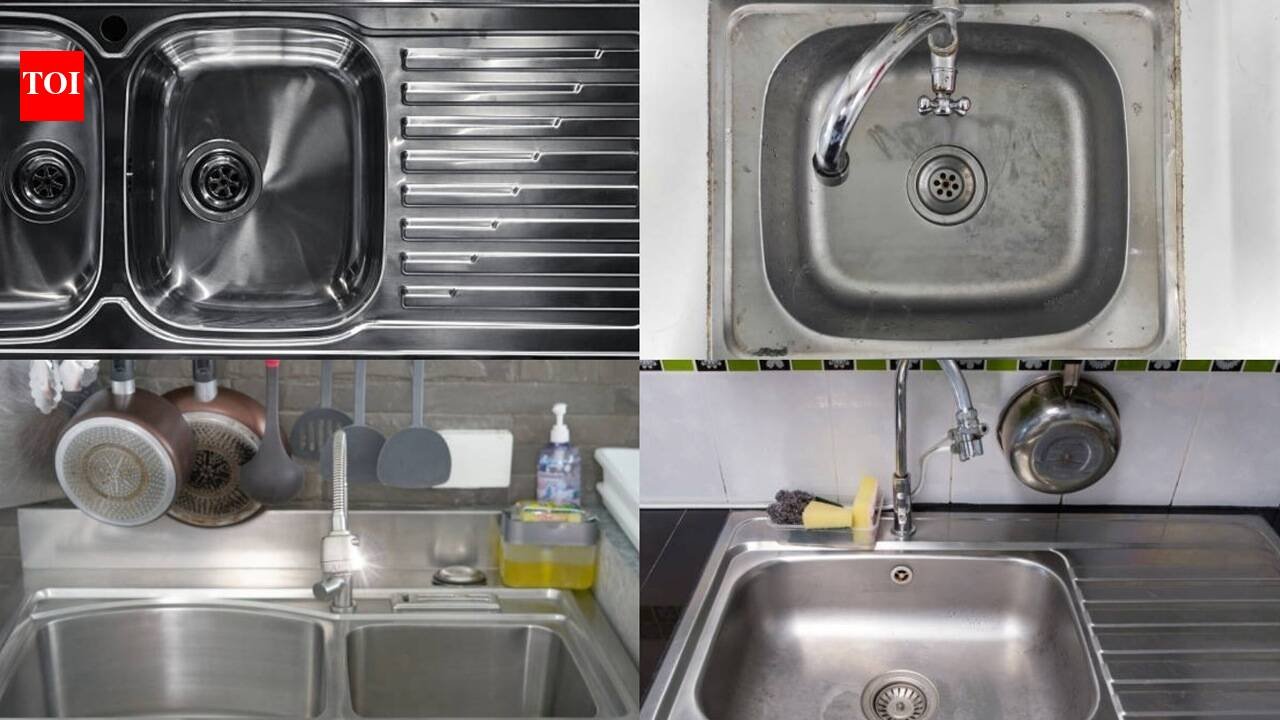 Stainless Steel Sink Cleaning: Why your stainless-steel sink loses its shine: 5 tips and DIY fix for your kitchen