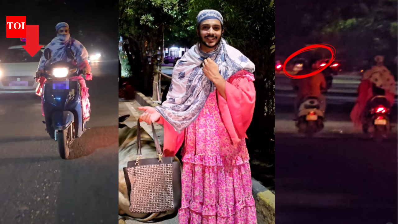 For two hours, a Delhi creator dressed as a woman and rode through Delhi at night; what happened next left him speechless: ‘It has become so disgusting for me’