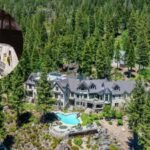 In 1979, Beach Boys co-founder Mike Love paid $435,000 for a 2.5-acre Lake Tahoe property; the nearly 19,000-sq-ft estate he built is now surrounded by six protected acres and listed for $43 million