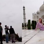 Taj Mahal: Photographer confronts crowd surrounding foreign female tourist at Taj Mahal; video sparks debate on "Civic Sense"