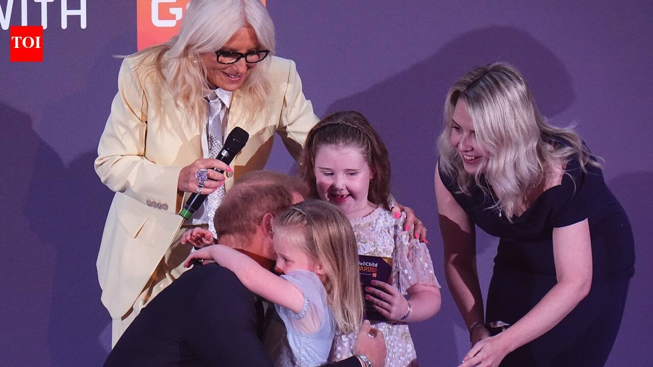 Prince Harry hugs little girl who wouldn’t let go in heartwarming moment; internet says ‘true embodiment of Diana’
