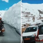 Baralacha La: From a snow-buried pass to a traffic jam: Video shows how Baralacha La changed in 10 years - watch