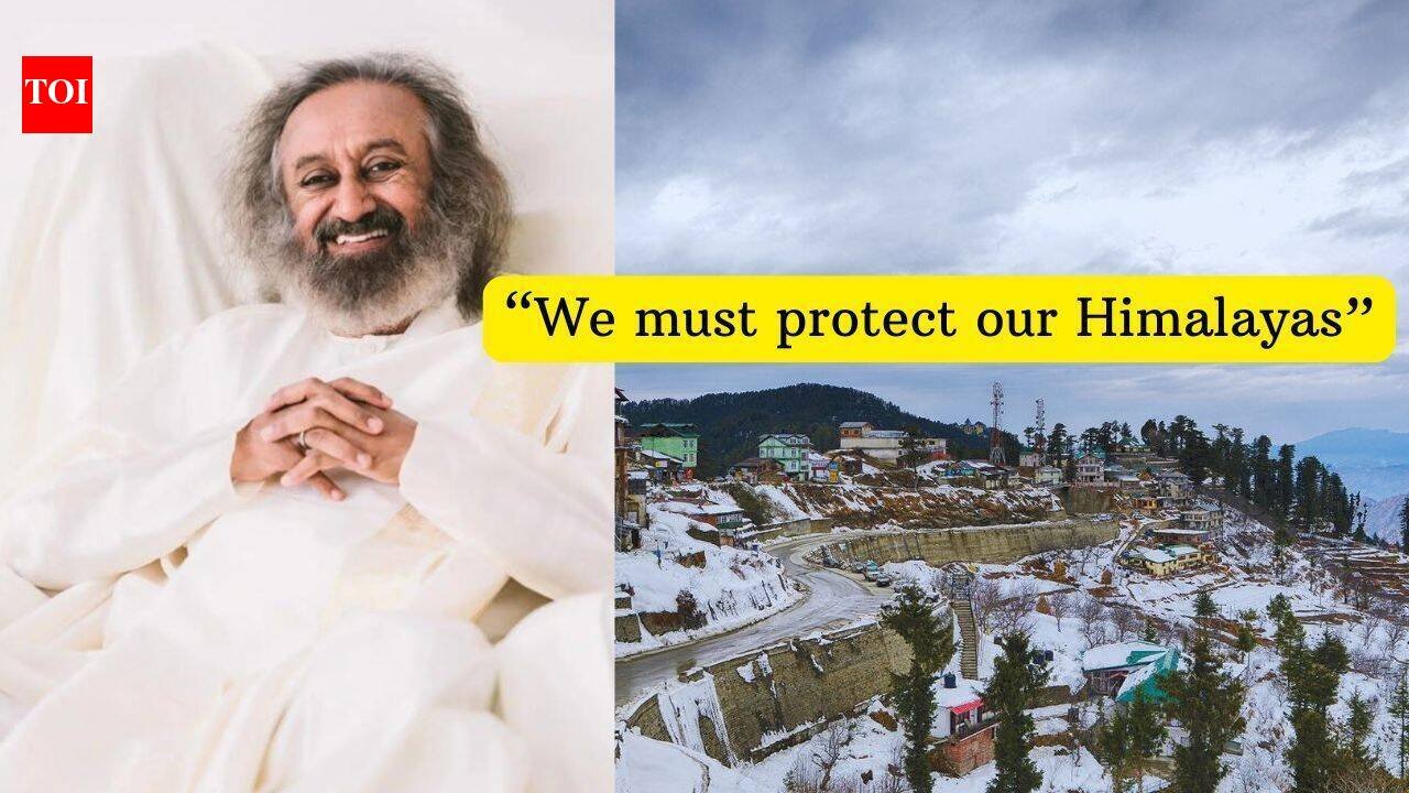 Sri Sri Ravi Shankar: “We must protect our Himalayas”: Sri Sri Ravi Shankar on why Himalayas need urgent protection and what it means for India’s mountain tourism