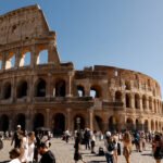 Rome’s iconic Colosseum shuts unexpectedly after worker, 22, falls to his death