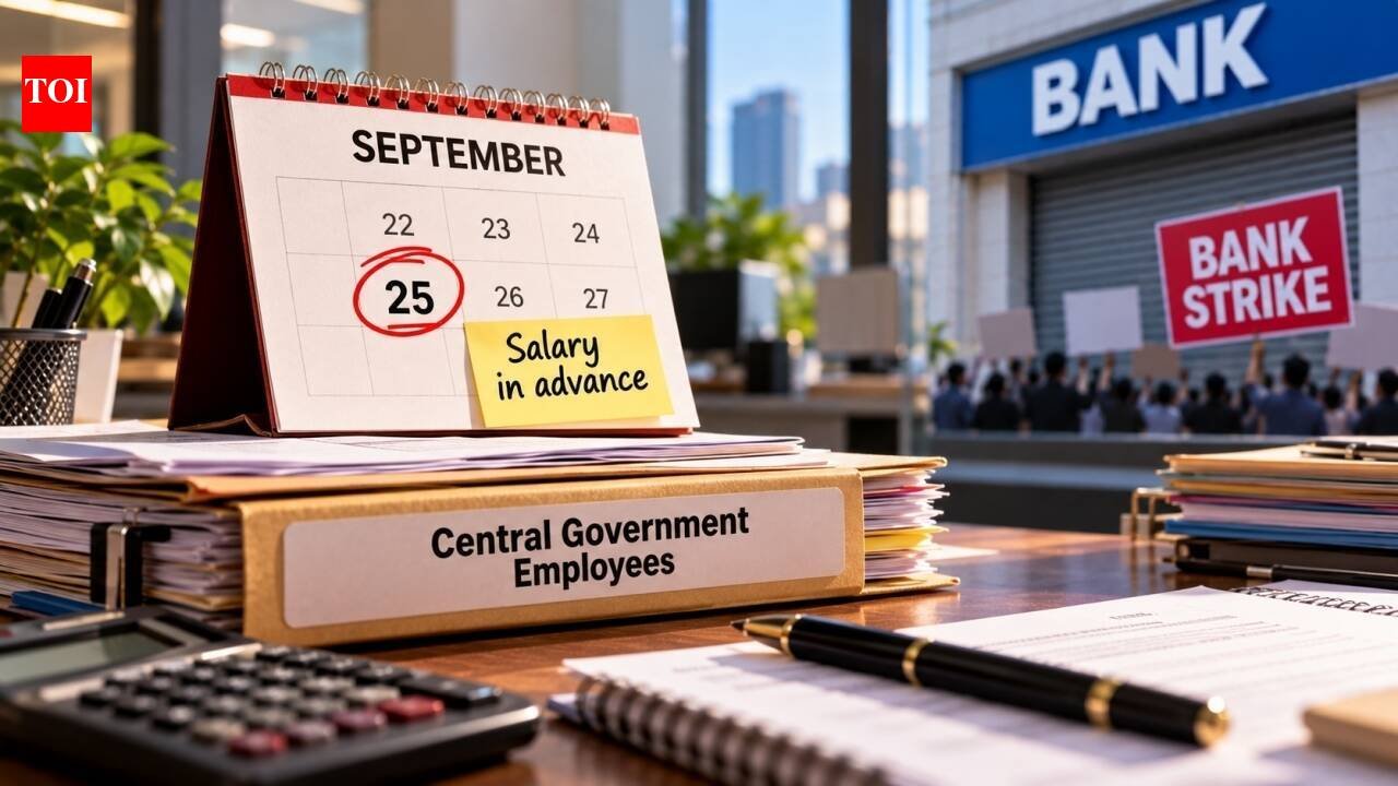 Bank Strike: 3-day bank strike from September 28: Centre government employees to get salary in advance on September 25; banks to open this Sunday, advisory issued to customers
