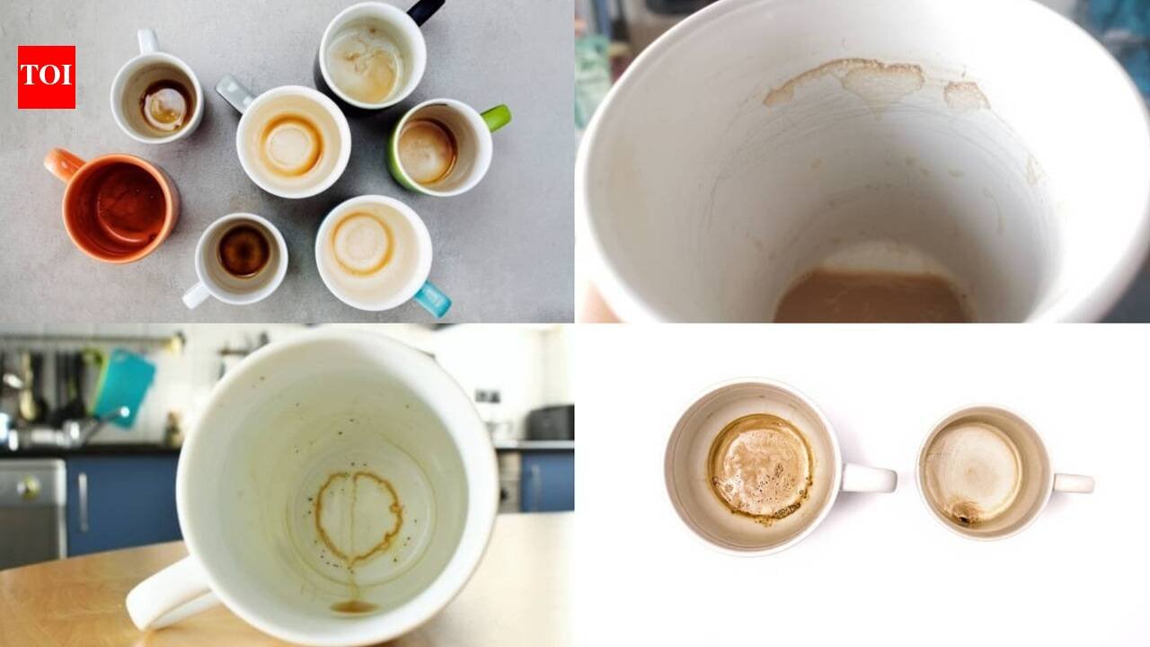 Coffee Stains Removal: How to get rid of stubborn coffee stains inside mugs: Easy home cleaning hacks to make them look spotless again