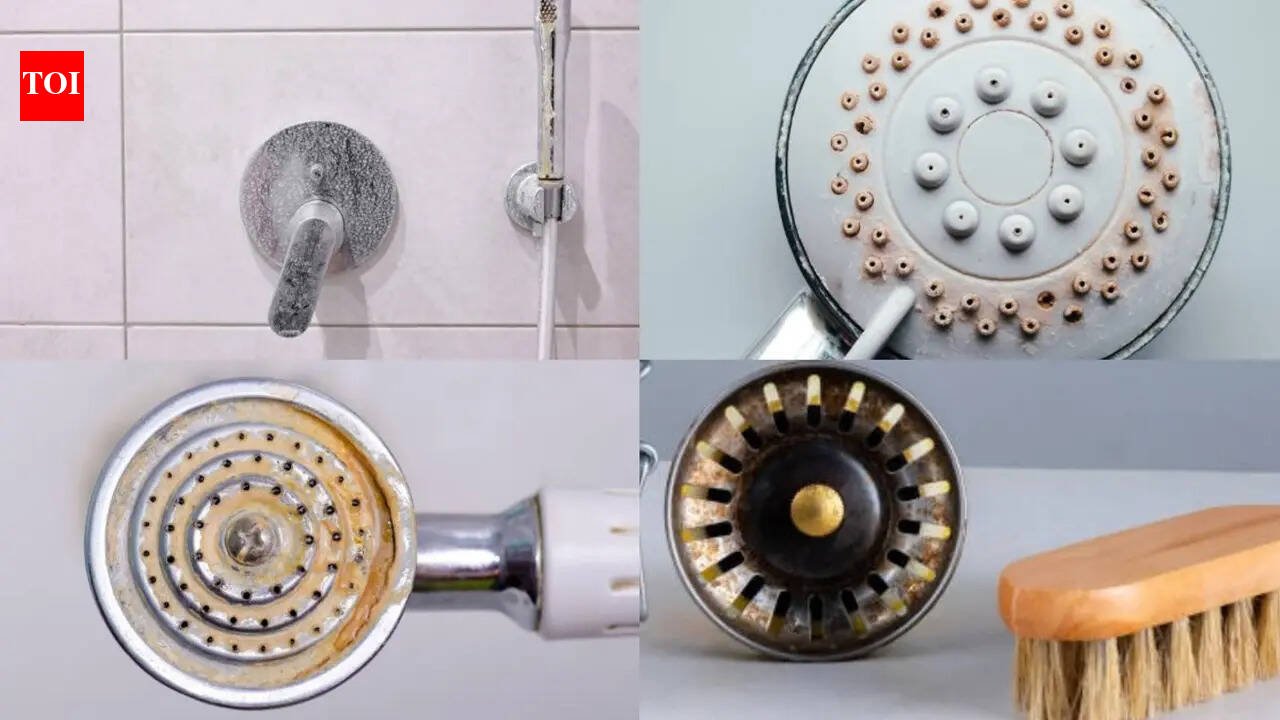 Hard water stains on your shower? Try these 4 pantry staples to remove stubborn buildup and restore its shine