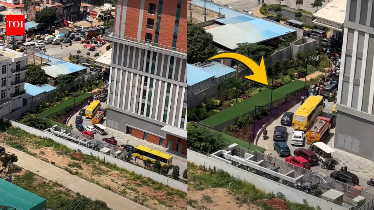 ‘Even societies have traffic jams now’: Bengaluru woman’s video leaves internet stunned |
