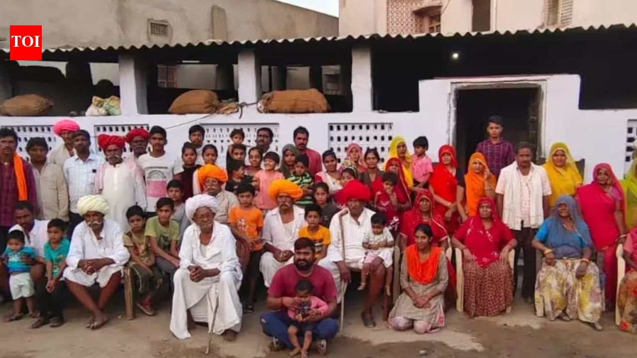 ‘Our father taught us to stay together’: Meet Rajasthan’s 185-member family spanning 6 generations; their daily meals need 50kg flour, 15kg vegetables and a Rs 12 lakh monthly ration bill