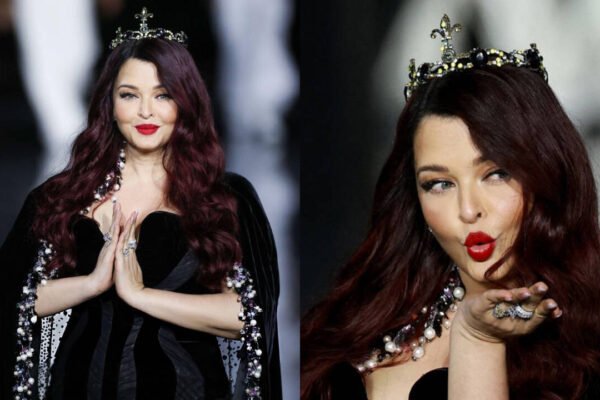 Aishwarya Rai Bachchan brings full royal drama to Paris Fashion Week