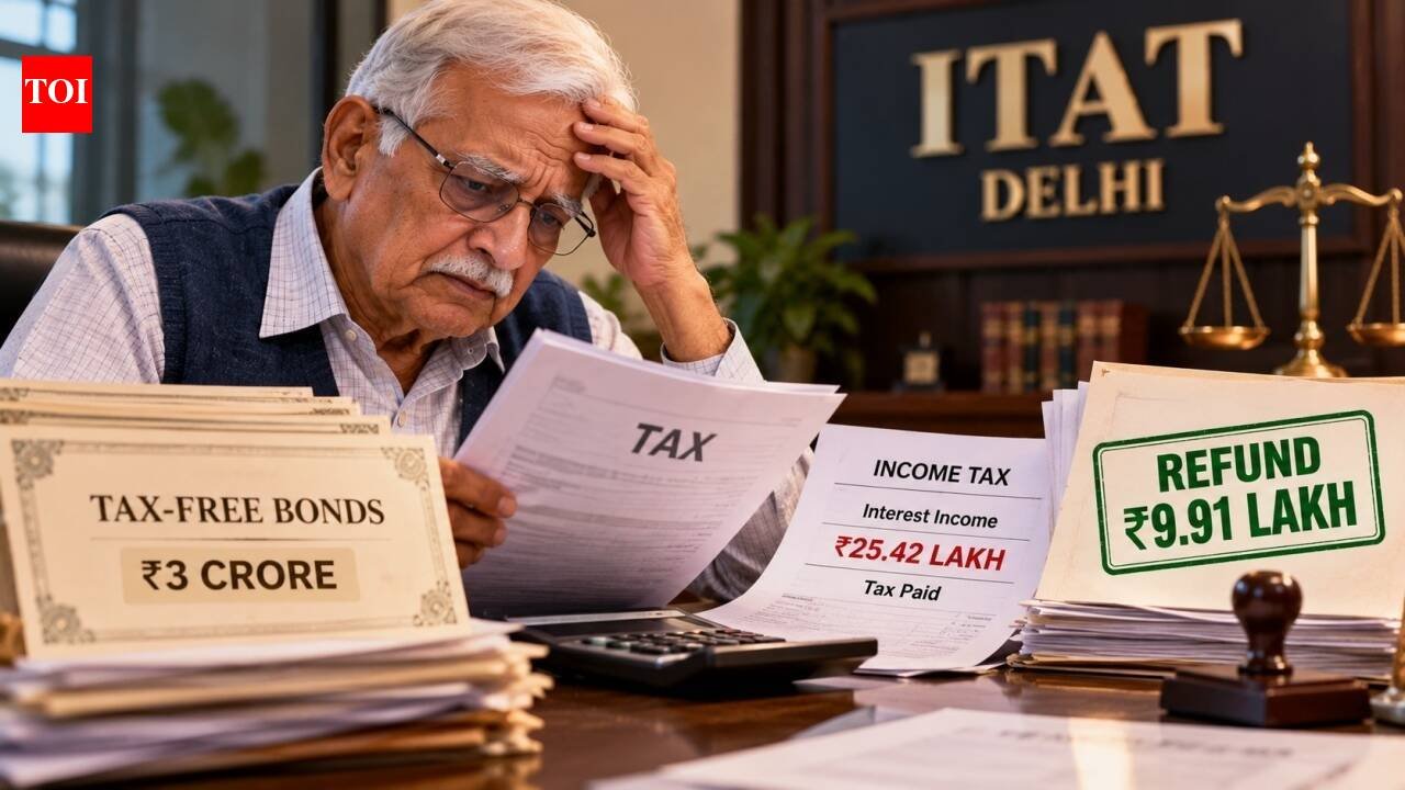 Senior citizen invested Rs 3 crore in tax-free bonds, but mistakenly paid tax on Rs 25.42 lakh interest earnings; why ITAT Delhi ordered Rs 9.91 lakh refund
