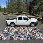 280 hats, 36 sunglasses: Record-breaking 20,00 pieces of trash haul from Yellowstone National Park this year so far