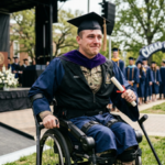 A car crash left this Army veteran paralysed; seven years later, he graduated with a petroleum engineering degree