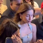 Alia Bhatt’s bodyguard pushes away fan trying to click selfie with her; netizens react as video goes viral | Hindi Movie News