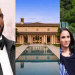 In 2004, Tyler Perry bought Beverly Hills land for $4.3 million; he built a mansion that later housed Harry and Meghan, and the 22.5-acre estate is now on the market for $57 million