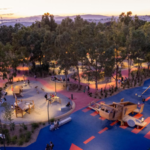 Athens is transforming its old airport into Europe's second-largest city park, with 70% green cover, on-site wastewater treatment and furniture made from demolished airport concrete and asphalt