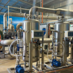 Australia switched on a $7.8 million wastewater plant that can process 700 megalitres a year; its inventor says it breaks down stubborn pollutants 16 times more efficiently