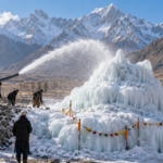 Communities marry glaciers in Gilgit-Baltistan to create artificial glaciers as climate change threatens water supplies |